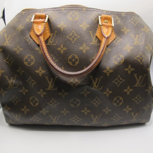 Vintage Louis Vuitton Speedy 30 handbag – dark - Picture 10 of 14